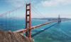 AI Kissing Video at Golden Gate Bridge - Create Romantic Videos in USA